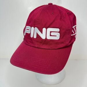 PING Golf Hat i3 Irons TiST Driver Play Your Best Adjustable Snap Strap Back